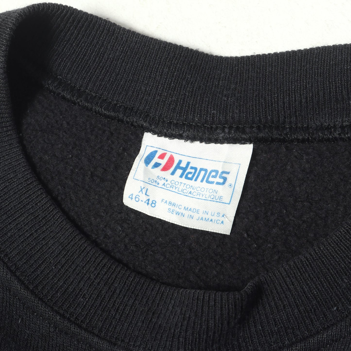 80s NHL シカゴ・ブラックホークス ラグラン クルーネック スウェット / USA製 Hanes
