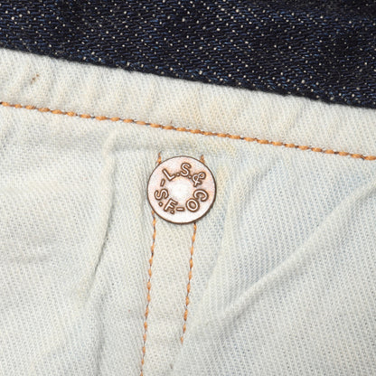 [濃紺 ビッグサイズ] 00s 1917年復刻 501XX シンチバック デニムパンツ / 日本製 17501-0009