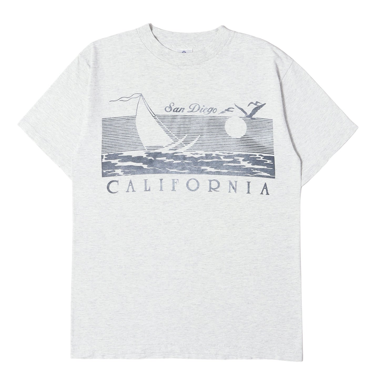 90s カリフォルニア 染み込みプリント Tシャツ / メキシコ製 ALSTYLE