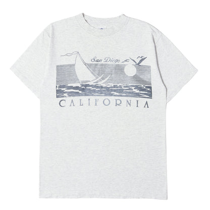 90s カリフォルニア 染み込みプリント Tシャツ / メキシコ製 ALSTYLE