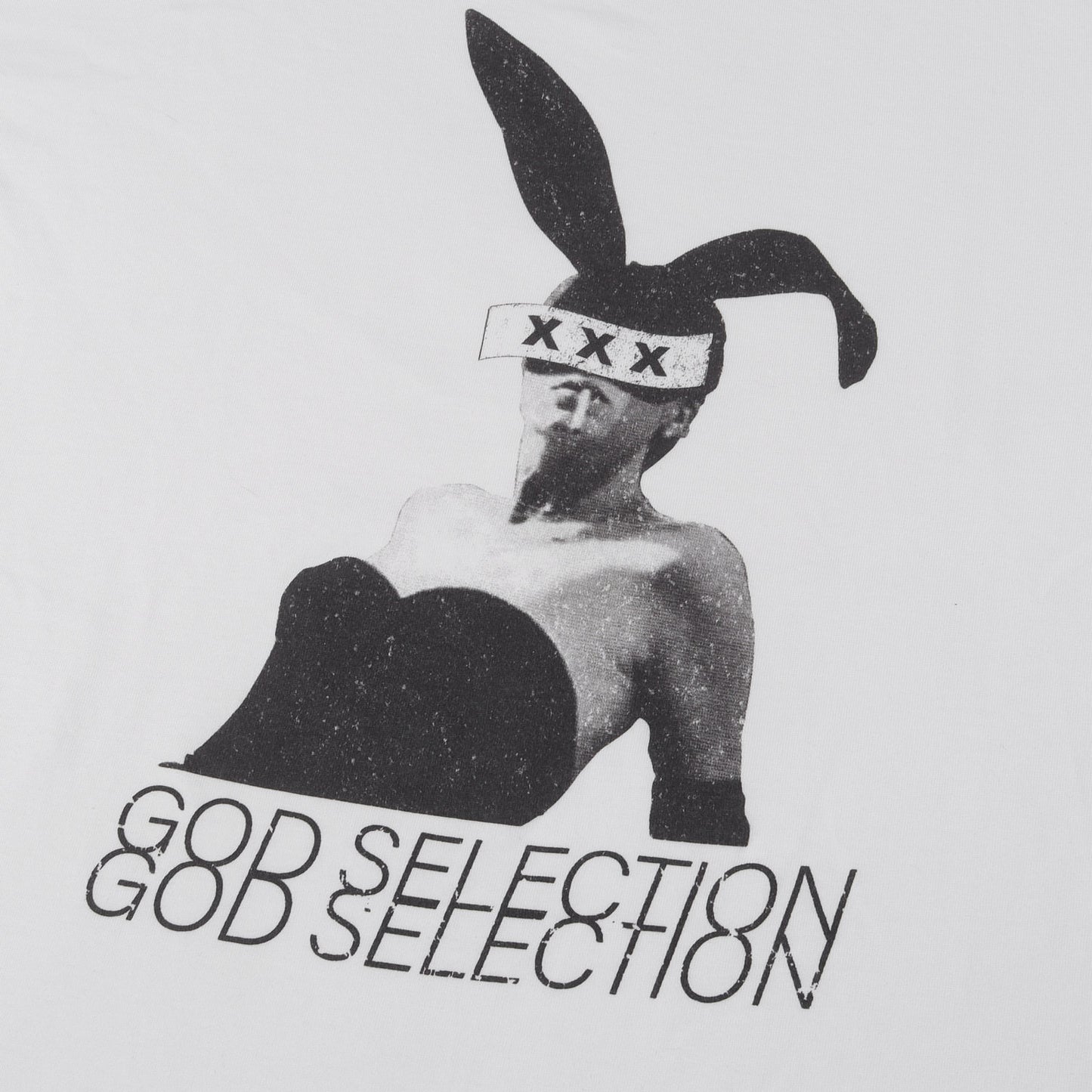 25SS バニーガール コラージュ ヘビー Tシャツ