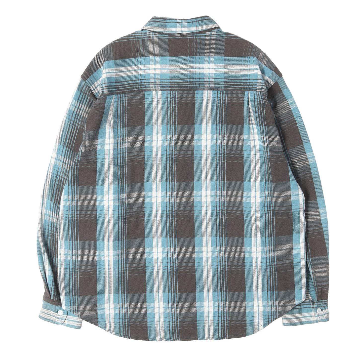 24SS ヘビー チェック フランネルシャツ(FLANNEL REGULAR COLLAR SHIRT)