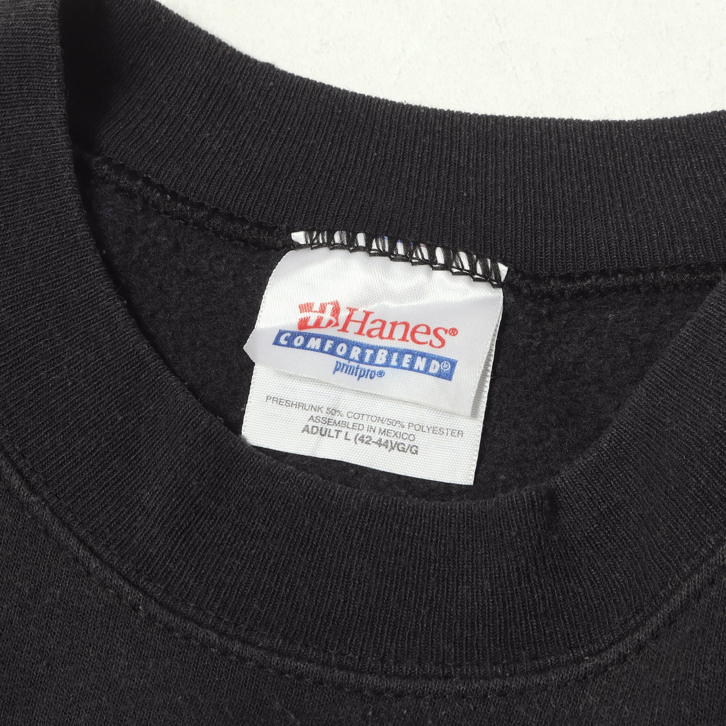 90s BADGER カレッジプリント クルーネック スウェット / メキシコ製 Hanes