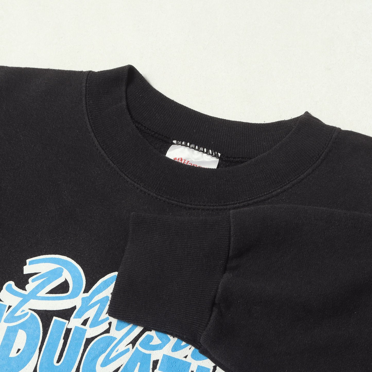 90s BADGER カレッジプリント クルーネック スウェット / メキシコ製 Hanes