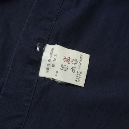 90s ワンポイント刺繍 コットン BD 半袖 ボタンシャツ (BLAKE) RALPH LAUREN