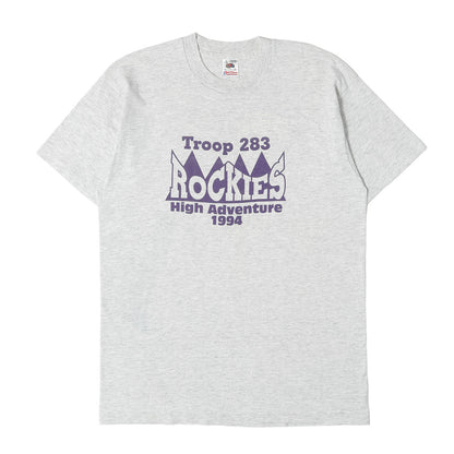 90s ロッキーズ プリント Tシャツ / USA製 FRUIT OF THE LOOM
