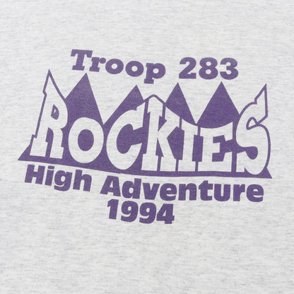 90s ロッキーズ プリント Tシャツ / USA製 FRUIT OF THE LOOM