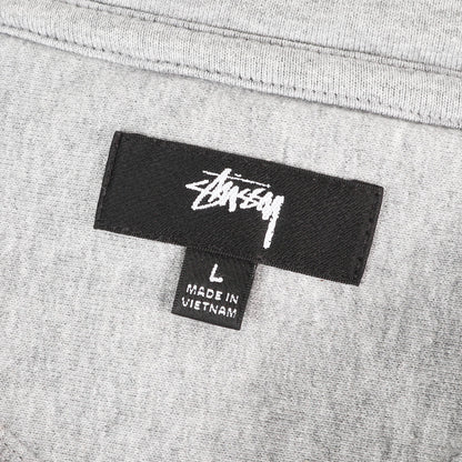 22AW ストックロゴ刺繍 ハーフジップ スウェット(Stock Logo Mock)