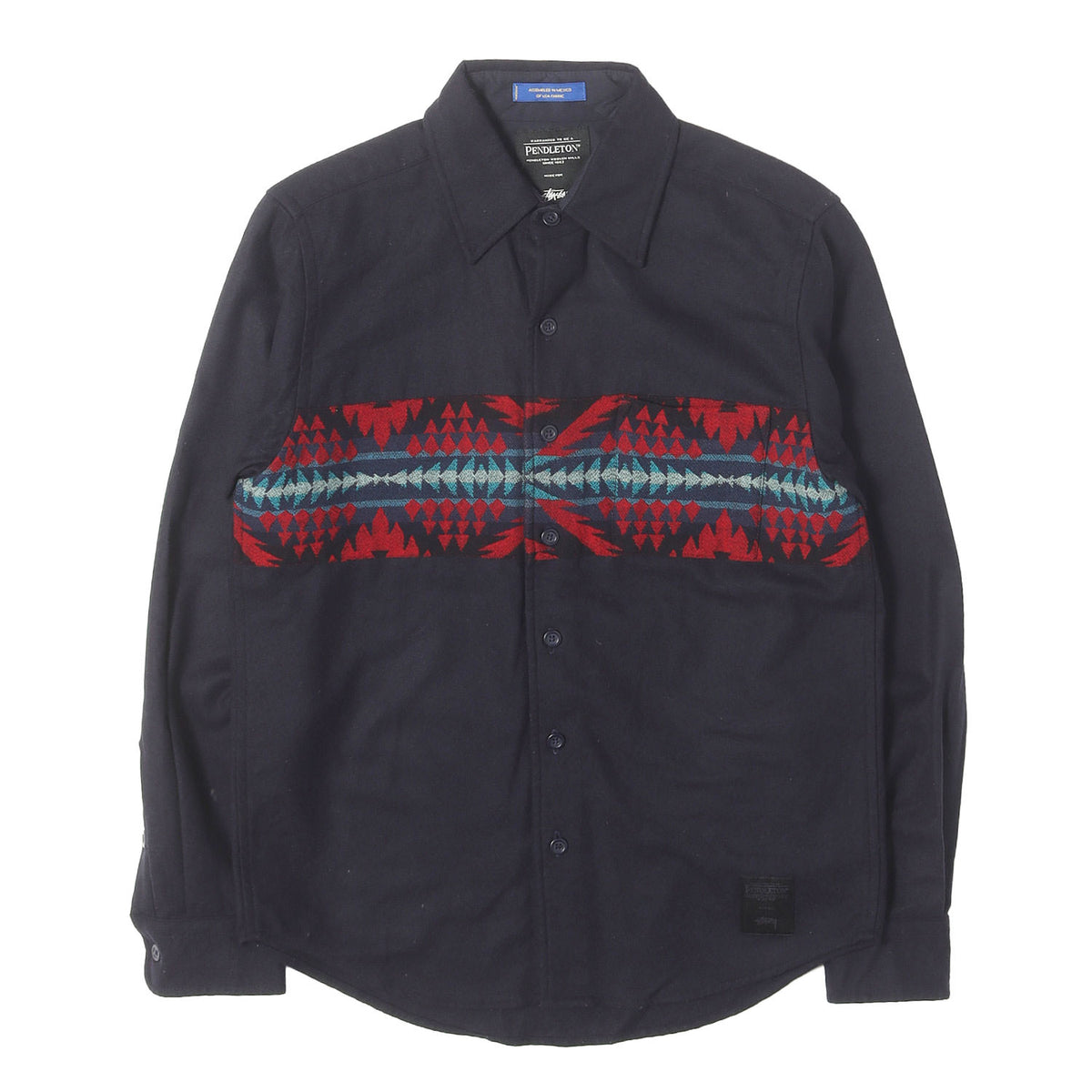 ×PENDLETON ネイティブ柄 ウールシャツ