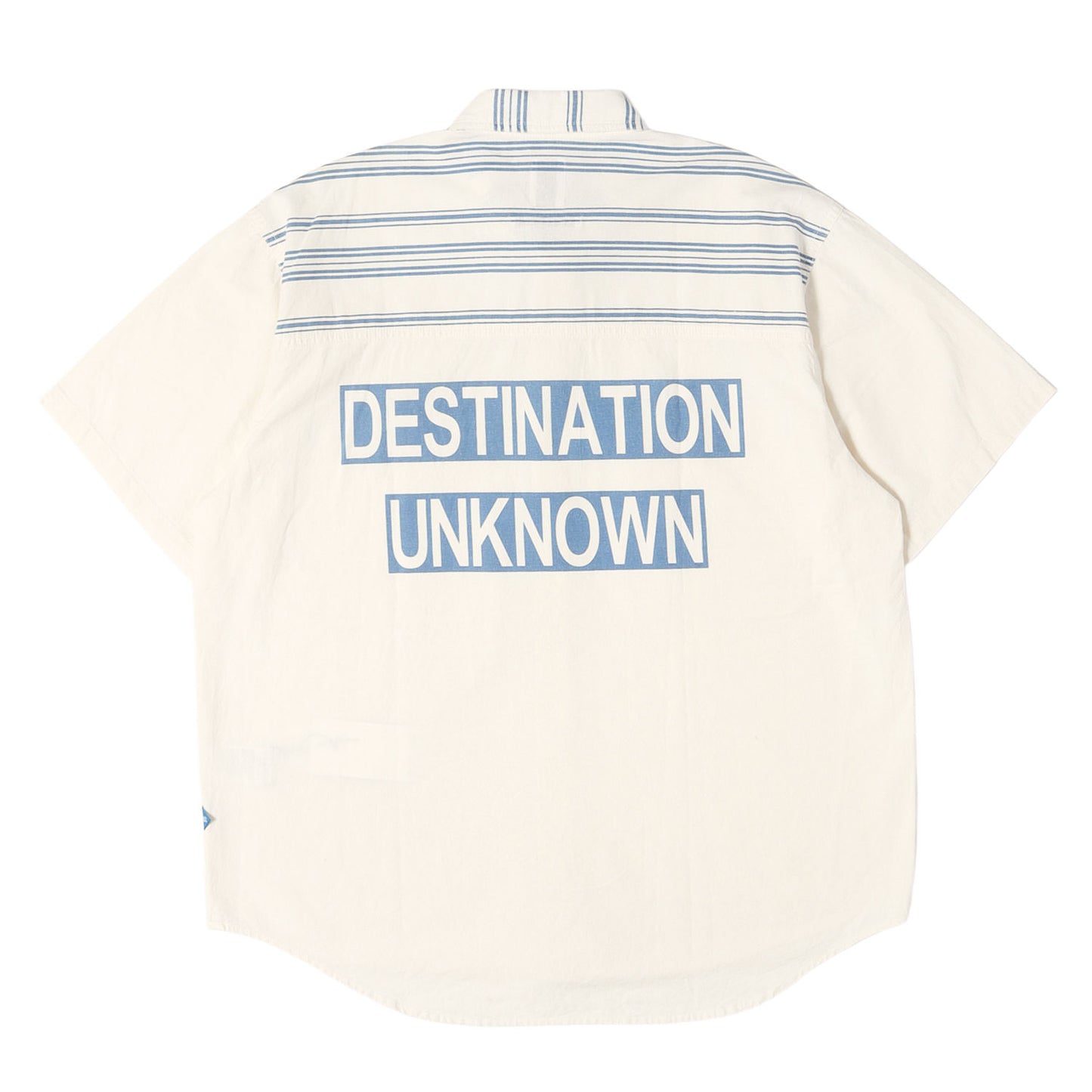ロゴパッチ付き コットン 半袖シャツ(Destination Unknown S/S Shirt)