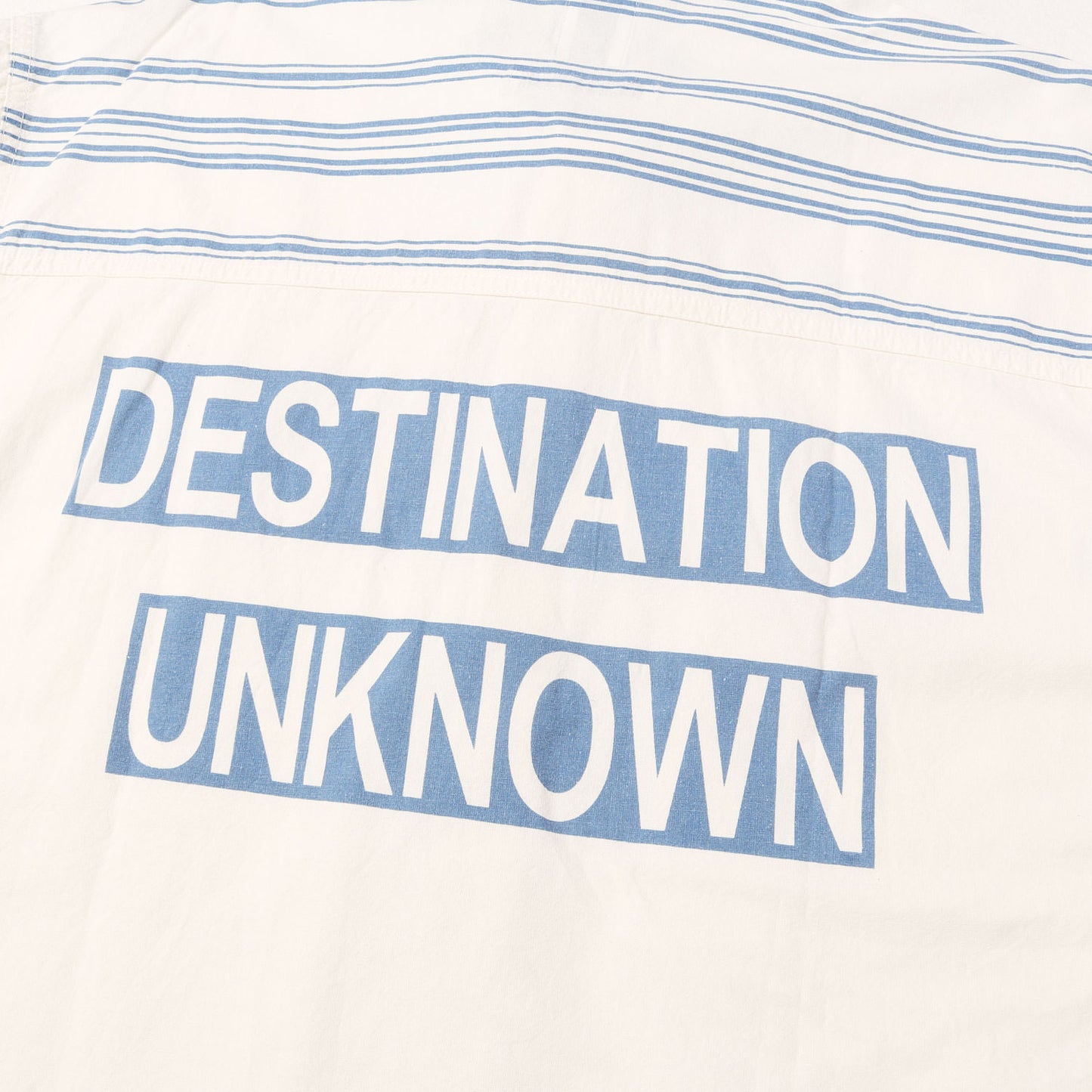 ロゴパッチ付き コットン 半袖シャツ(Destination Unknown S/S Shirt)
