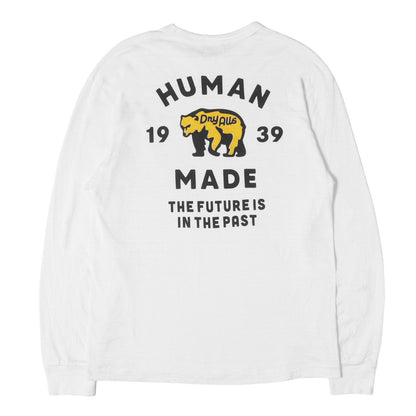25AW クマ グラフィック ロングスリーブ Tシャツ