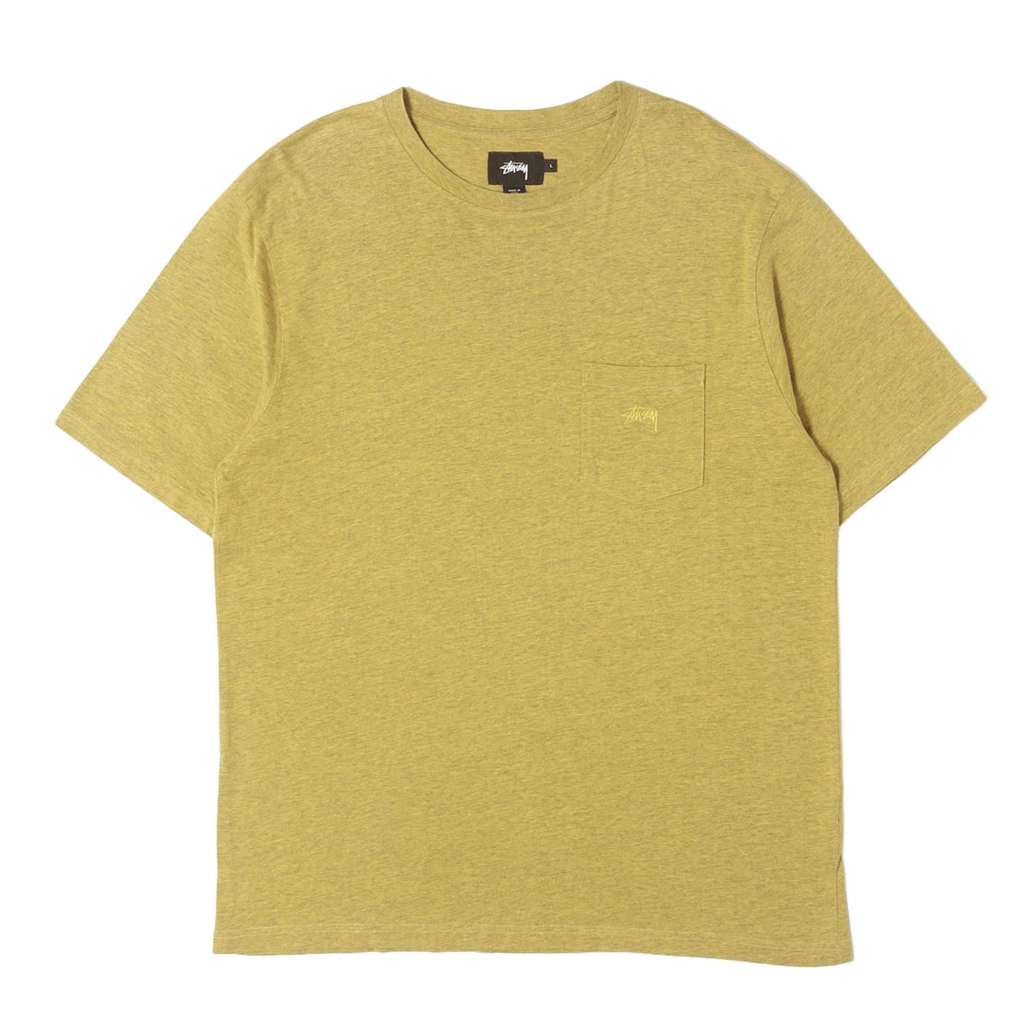ストックロゴ刺繍 ポケット Tシャツ