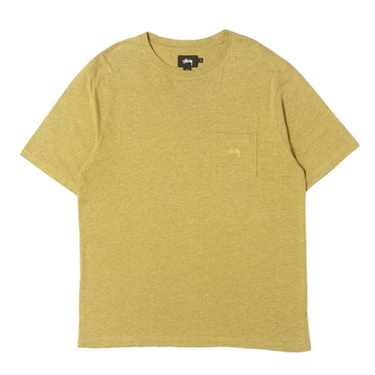 ストックロゴ刺繍 ポケット Tシャツ