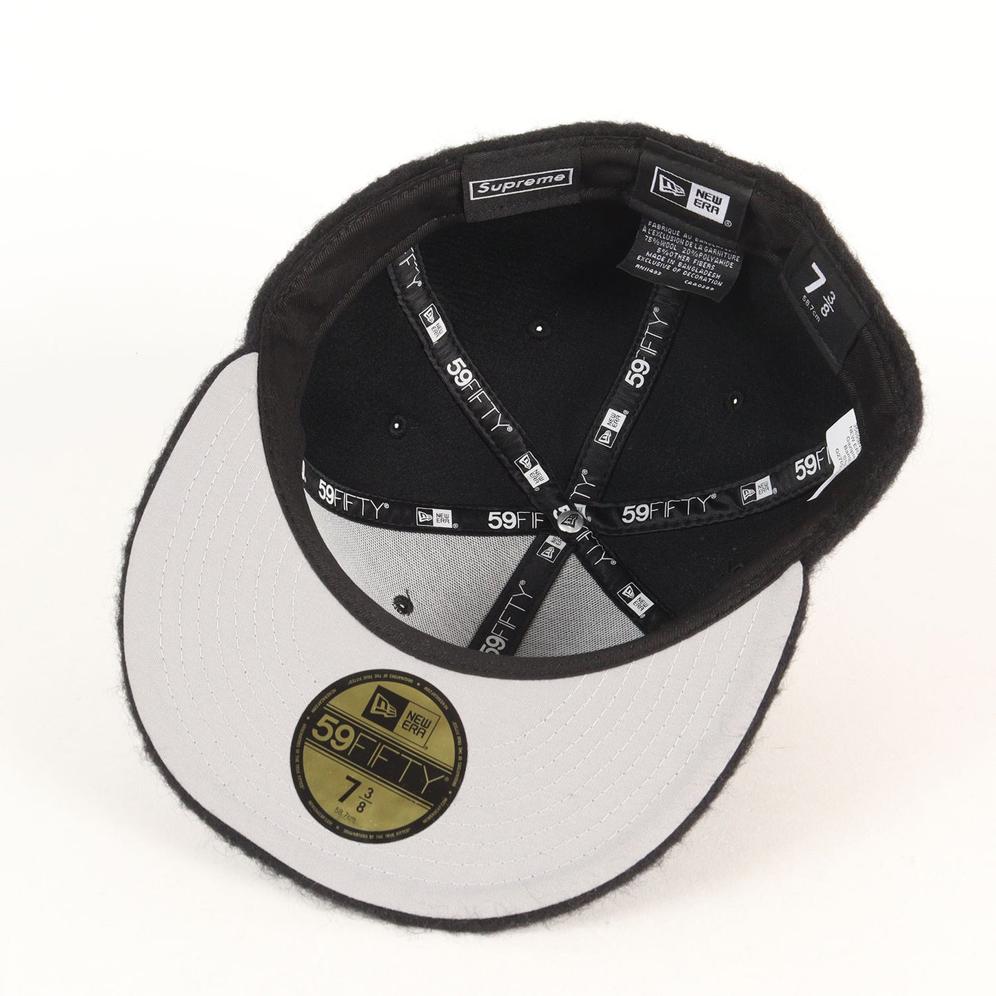 24AW ×NEW ERA ブラッシュドウール BOXロゴ ベースボールキャップ(Brushed Wool Box Logo New Era)