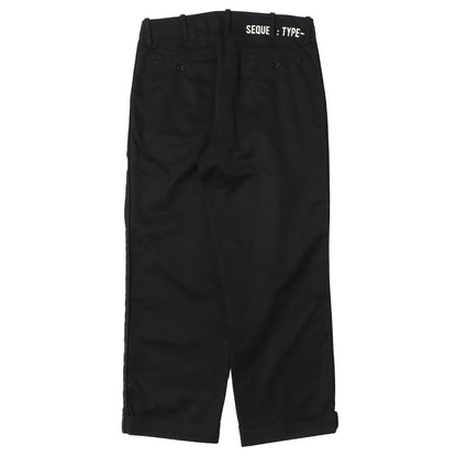 21SS サイド パイピング 2タック ワーク チノパンツ(CHINO PANTS TYPE-C)