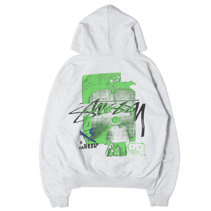 24SS ×David Carson グラフィック スウェットパーカー(Vespa Hoodie)
