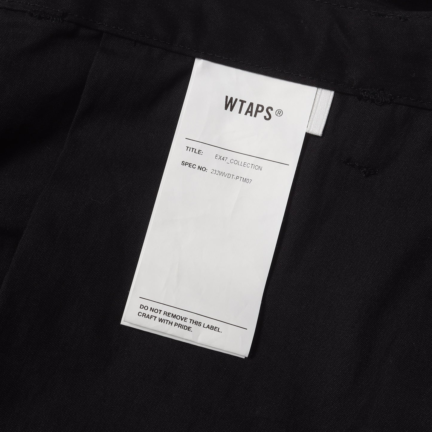 23AW ピーチスキン ミリタリー カーゴパンツ (MILT0001 / TROUSERS / NYCO. OXFORD)