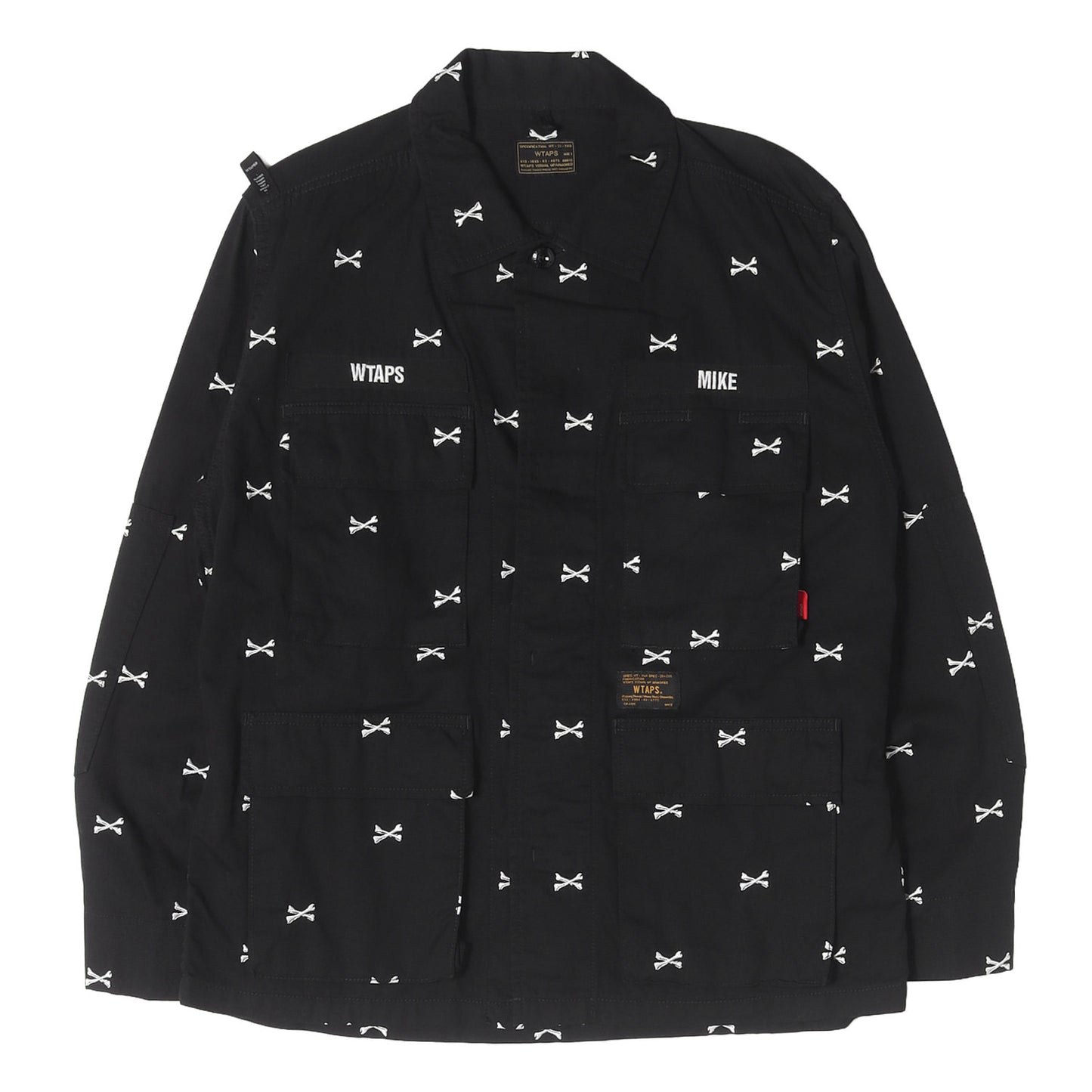 ×VANS クロスボーン柄 ミリタリー ジャングル シャツジャケット(JUNGLE 01 LS 03)