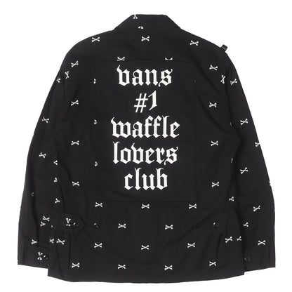 ×VANS クロスボーン柄 ミリタリー ジャングル シャツジャケット(JUNGLE 01 LS 03)