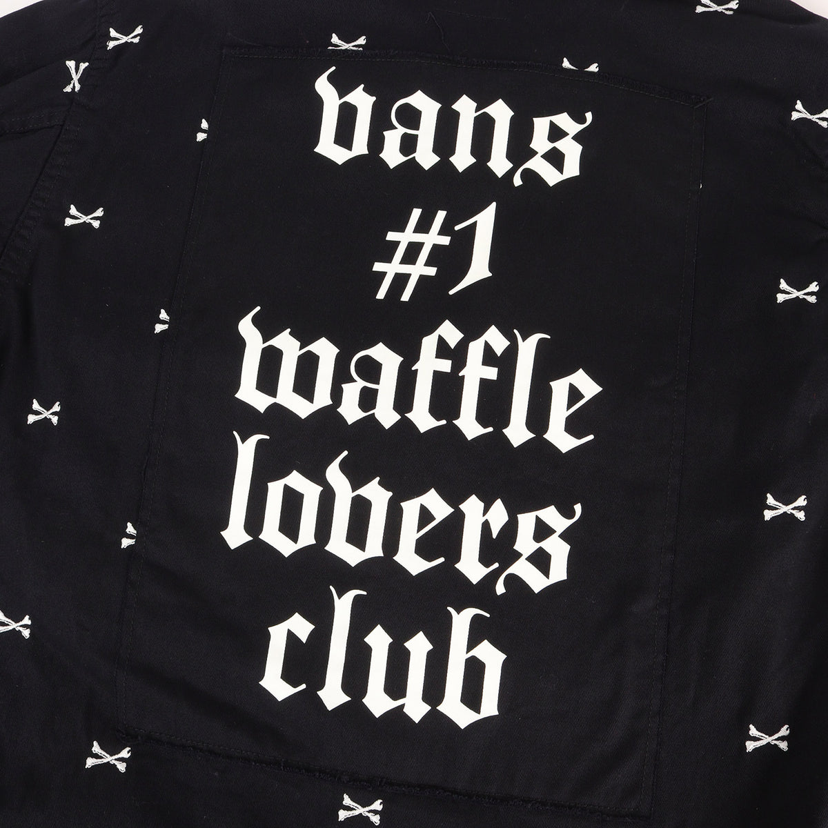 ×VANS クロスボーン柄 ミリタリー ジャングル シャツジャケット(JUNGLE 01 LS 03)