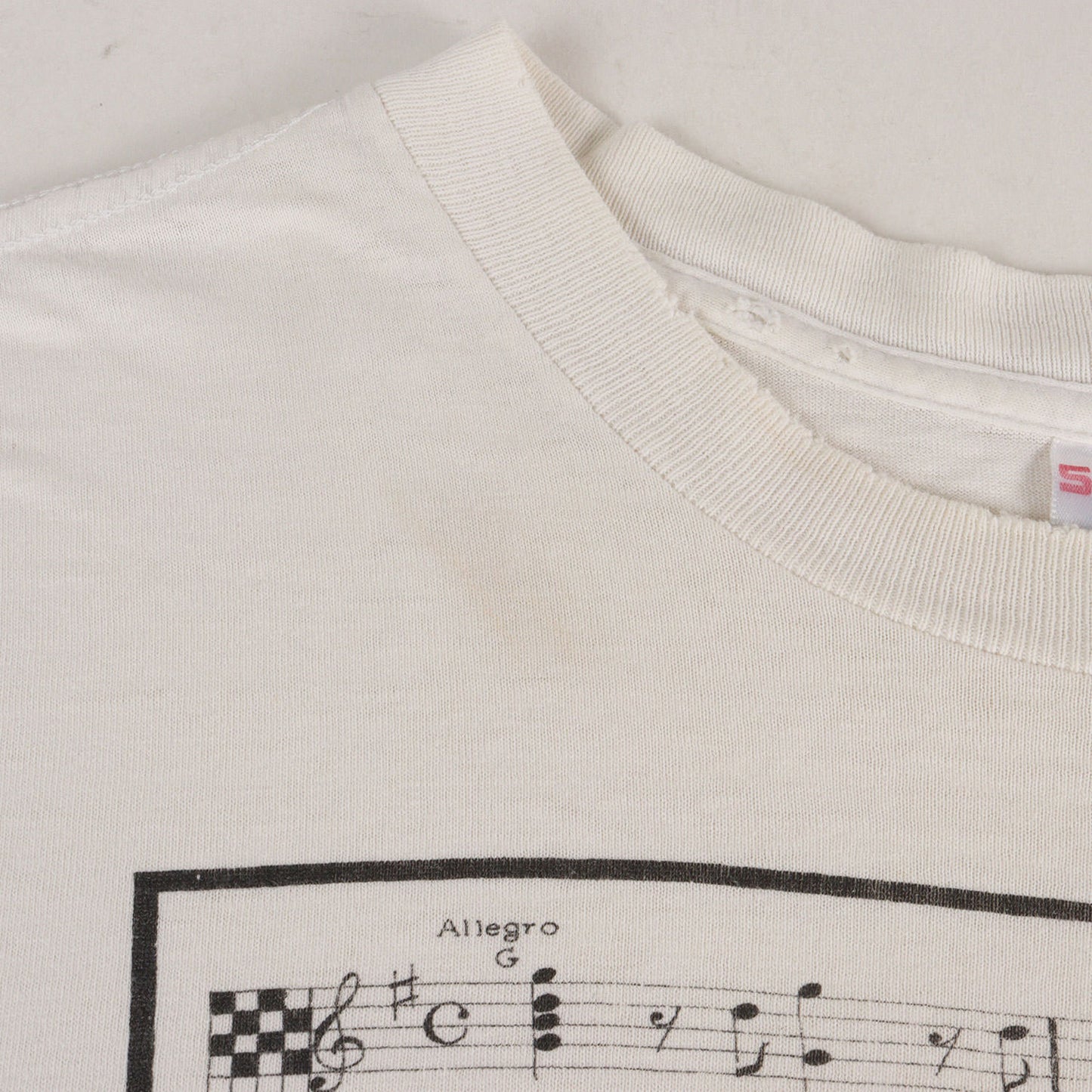 [雰囲気抜群] 90s More Than A Card Inc モーツァルト イラスト Tシャツ / USA製 SOF TEE
