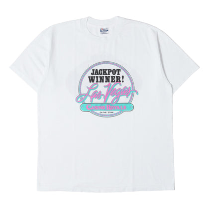 80s ラスベガス カジノ・ロワイヤル スーベニア Tシャツ / USA製 Hanes