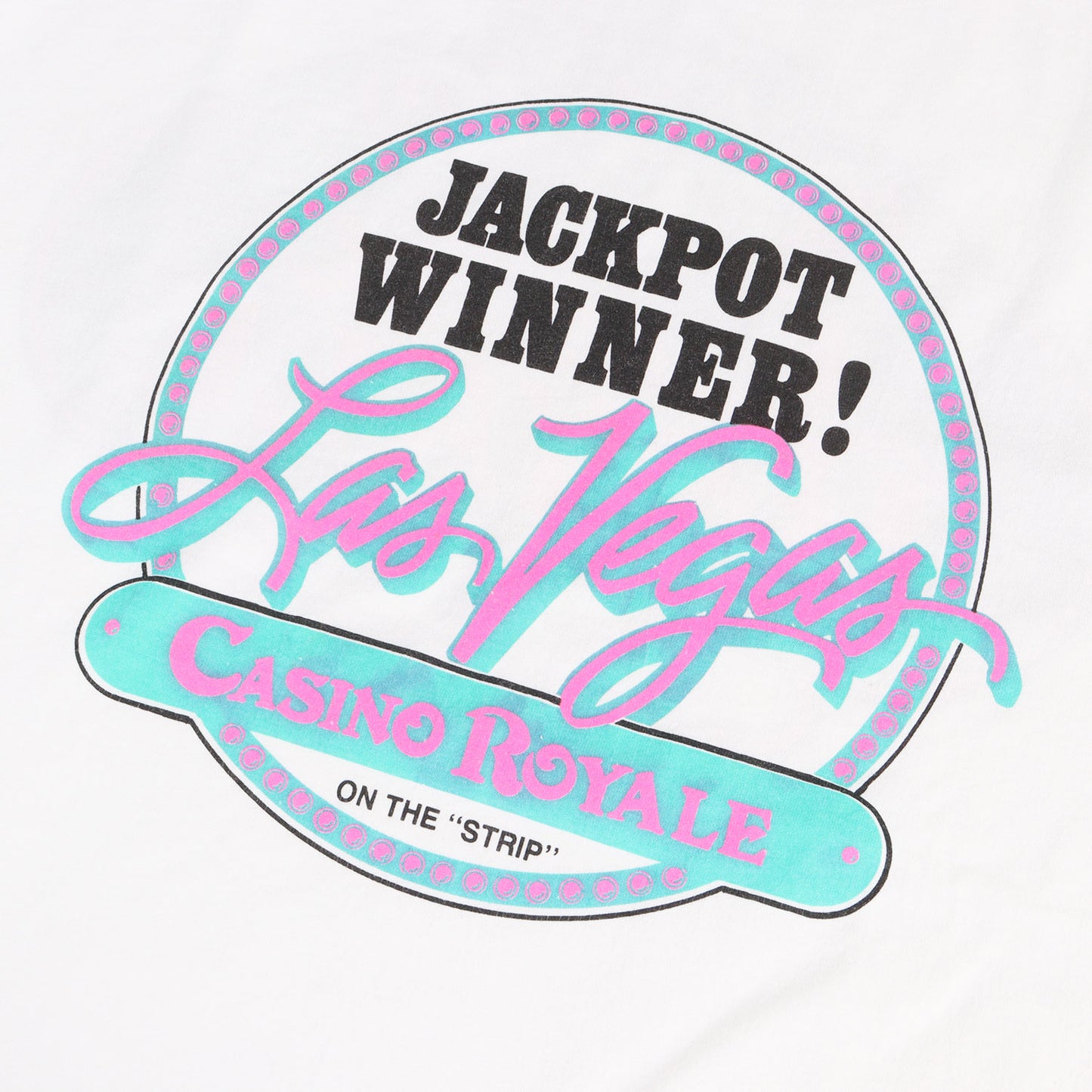 80s ラスベガス カジノ・ロワイヤル スーベニア Tシャツ / USA製 Hanes