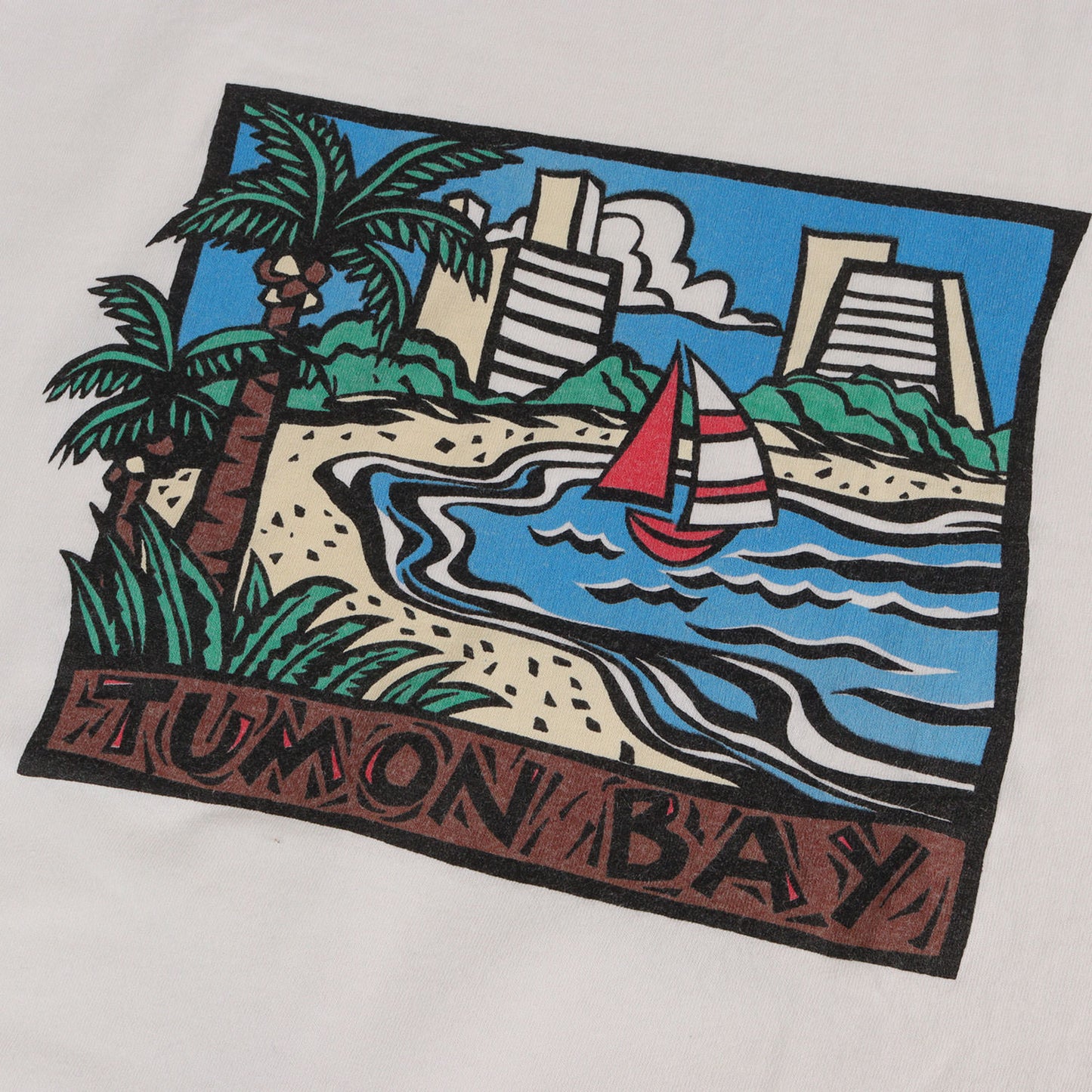90s グアム島 タモンベイ スーベニア Tシャツ / メキシコ製 TULTEX