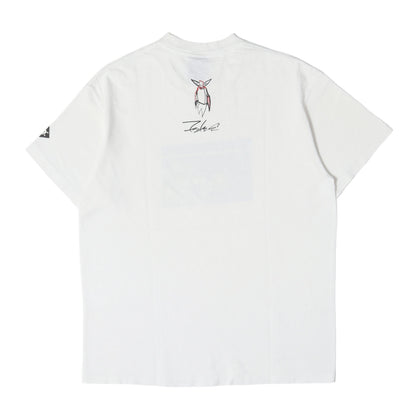 90s OLD STUSSY ×FUTURA ニューヨーク限定 グラフィック Tシャツ(USA製)