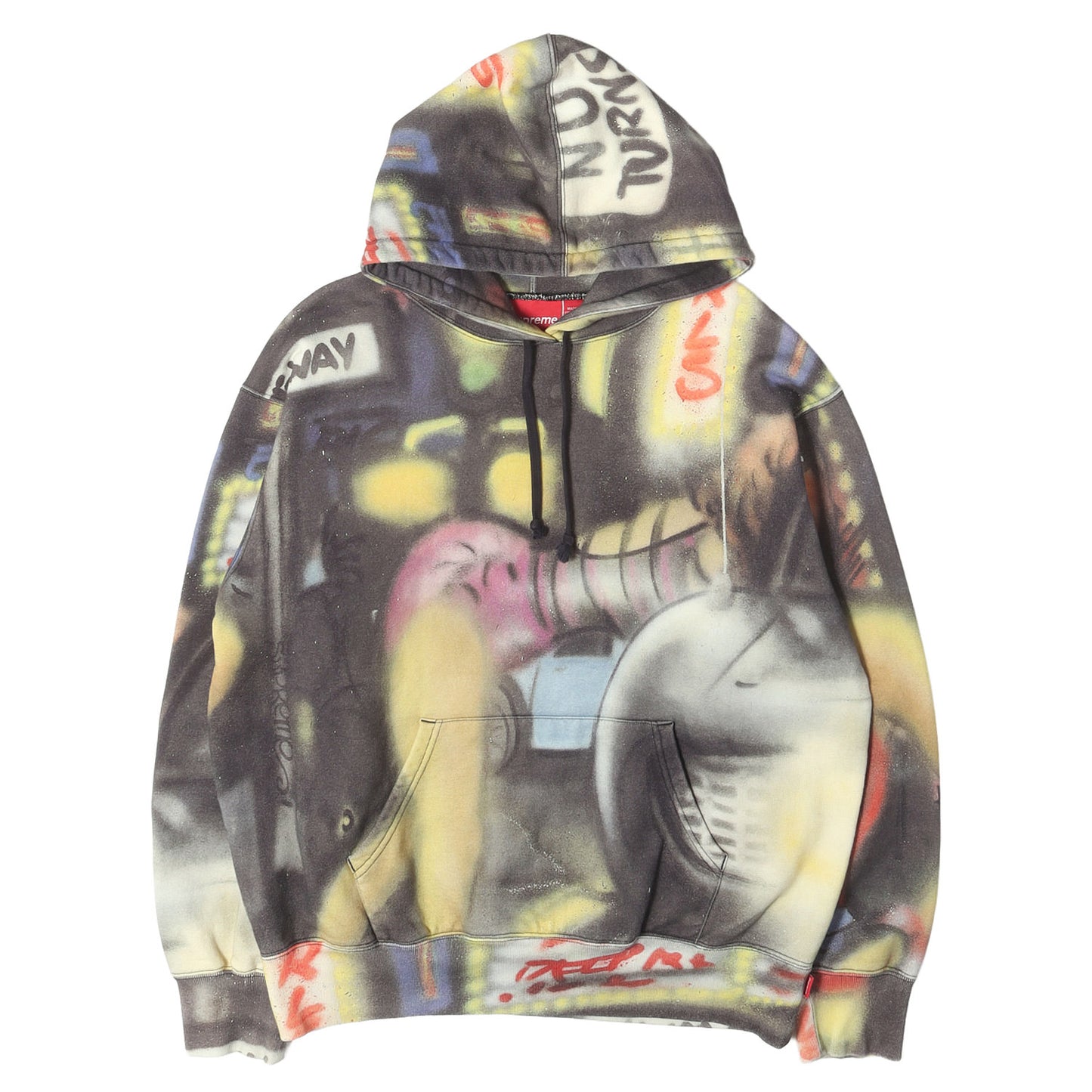 21AW ×Lady Pink 全面グラフィック スウェットパーカー(Hooded Sweatshirt)