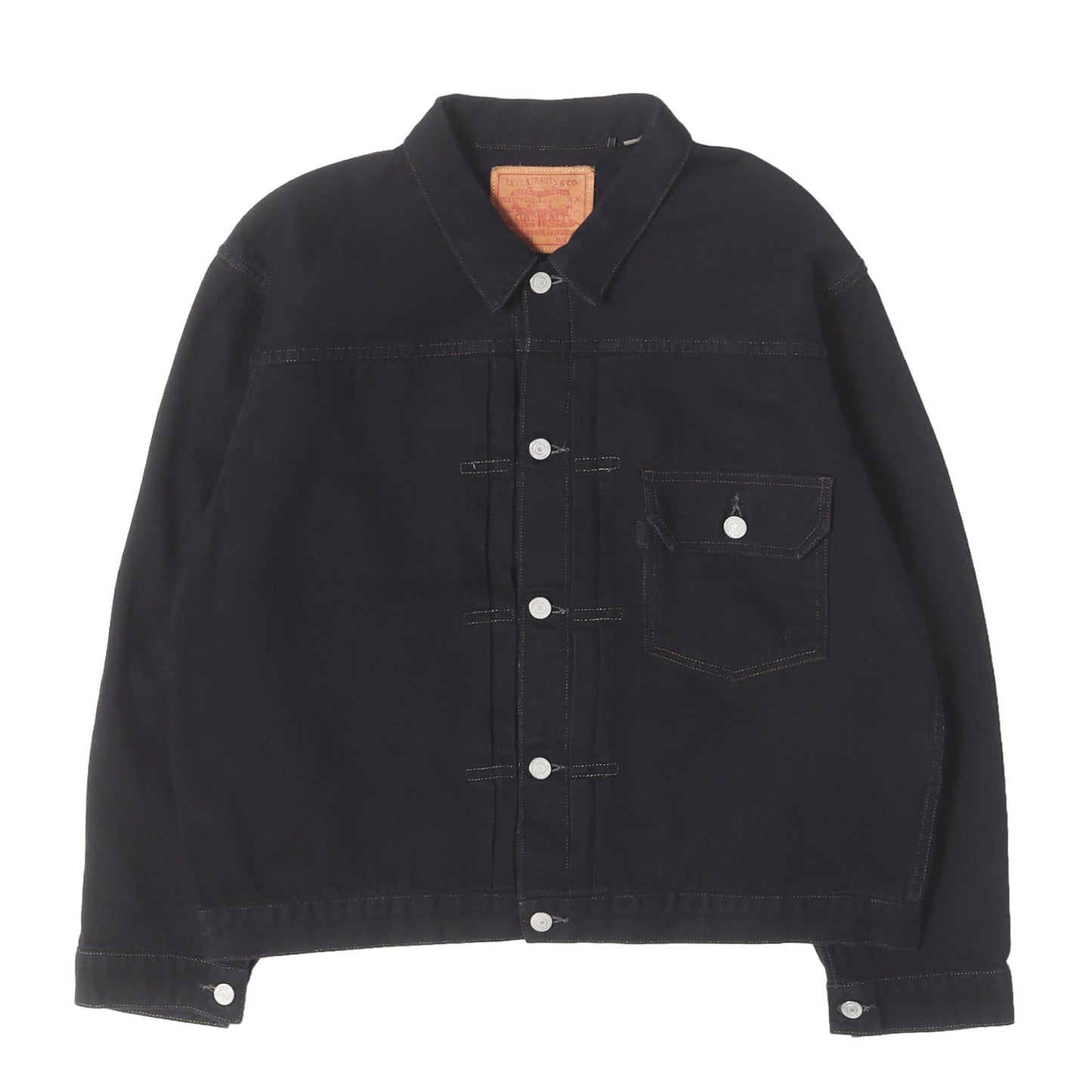 1936年復刻 506XX 1st オーバーダイ ブラック染め デニムジャケット (TYPE I JACKET 1936MODEL OVER-DYE BLACK)