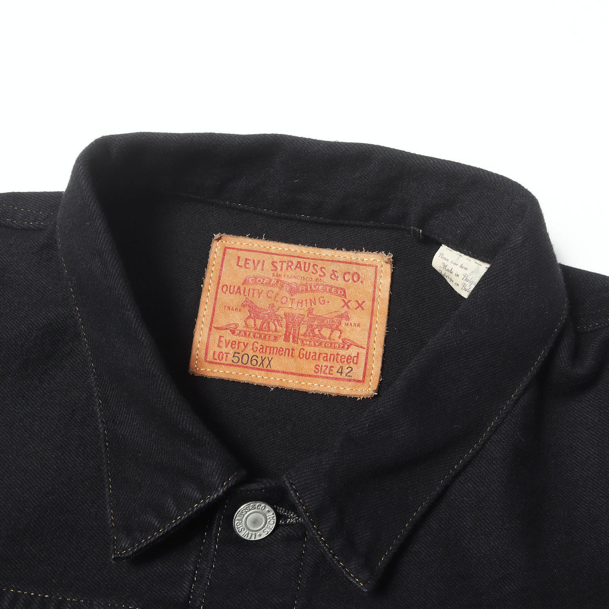 1936年復刻 506XX 1st オーバーダイ ブラック染め デニムジャケット (TYPE I JACKET 1936MODEL OVER-DYE BLACK)