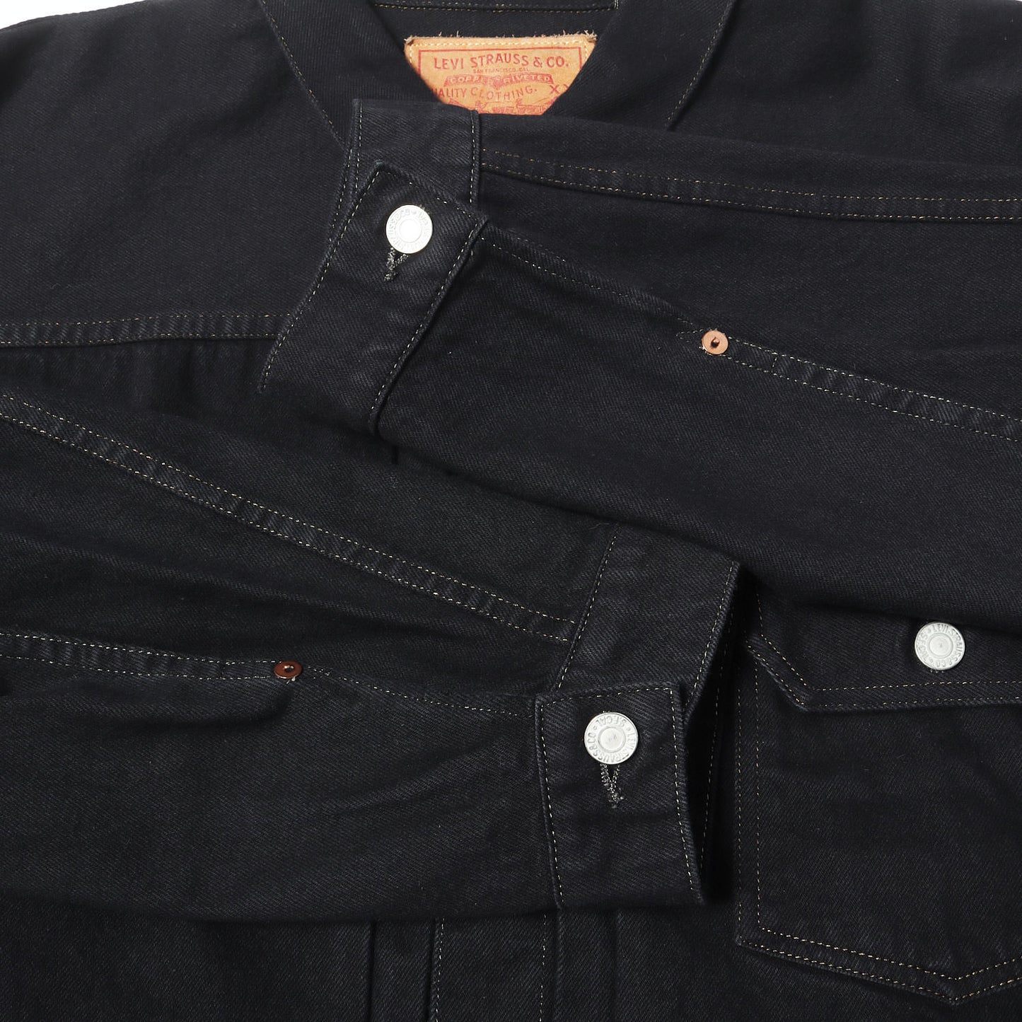 1936年復刻 506XX 1st オーバーダイ ブラック染め デニムジャケット (TYPE I JACKET 1936MODEL OVER-DYE BLACK)