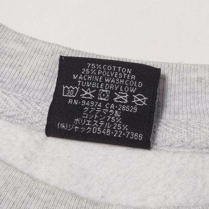 24AW カレッジロゴ クルーネック スウェット(GEAR CREW)