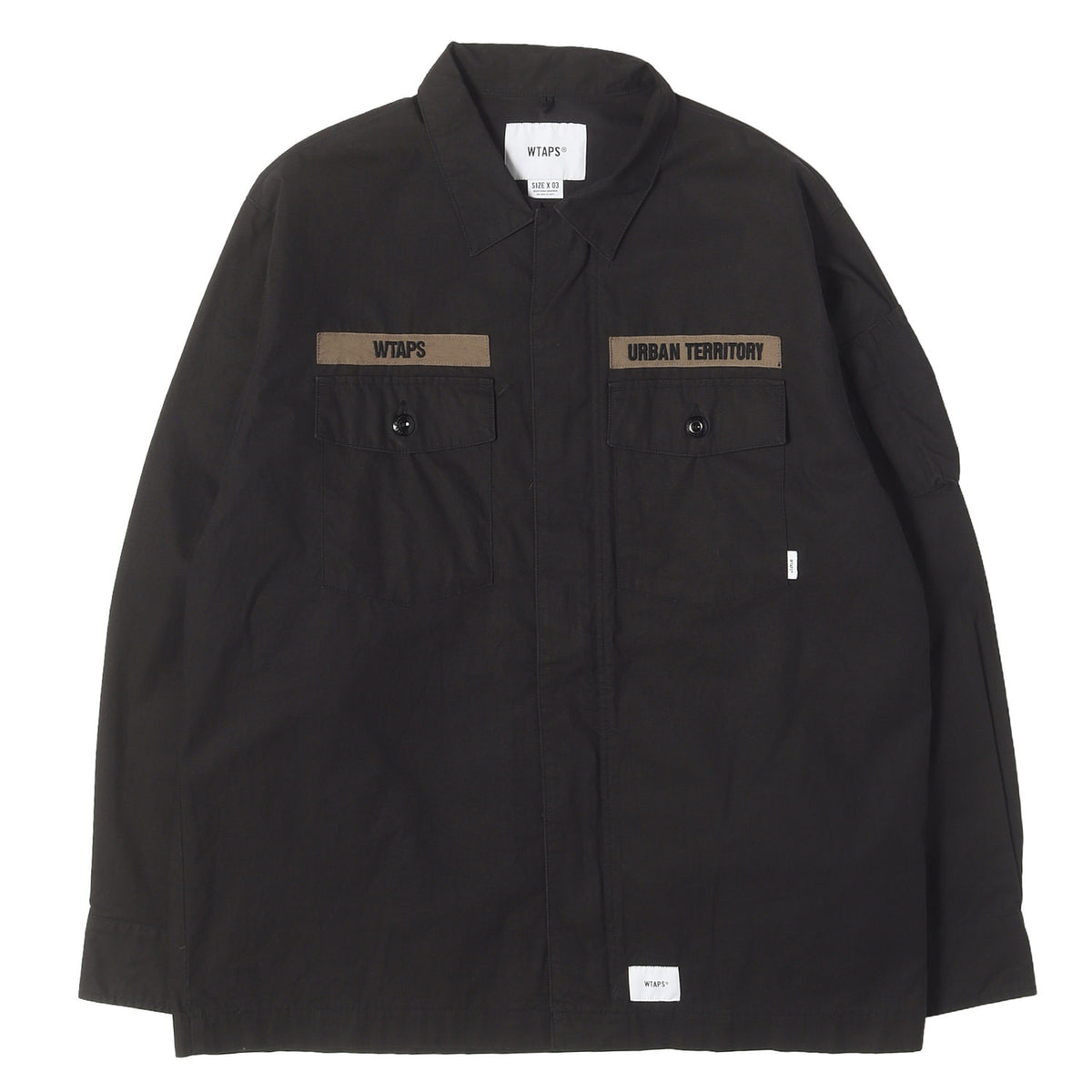 21SS フライヤーズ ヘリクルー シャツジャケット(FLYERS / LS / COTTON．WEATHER)