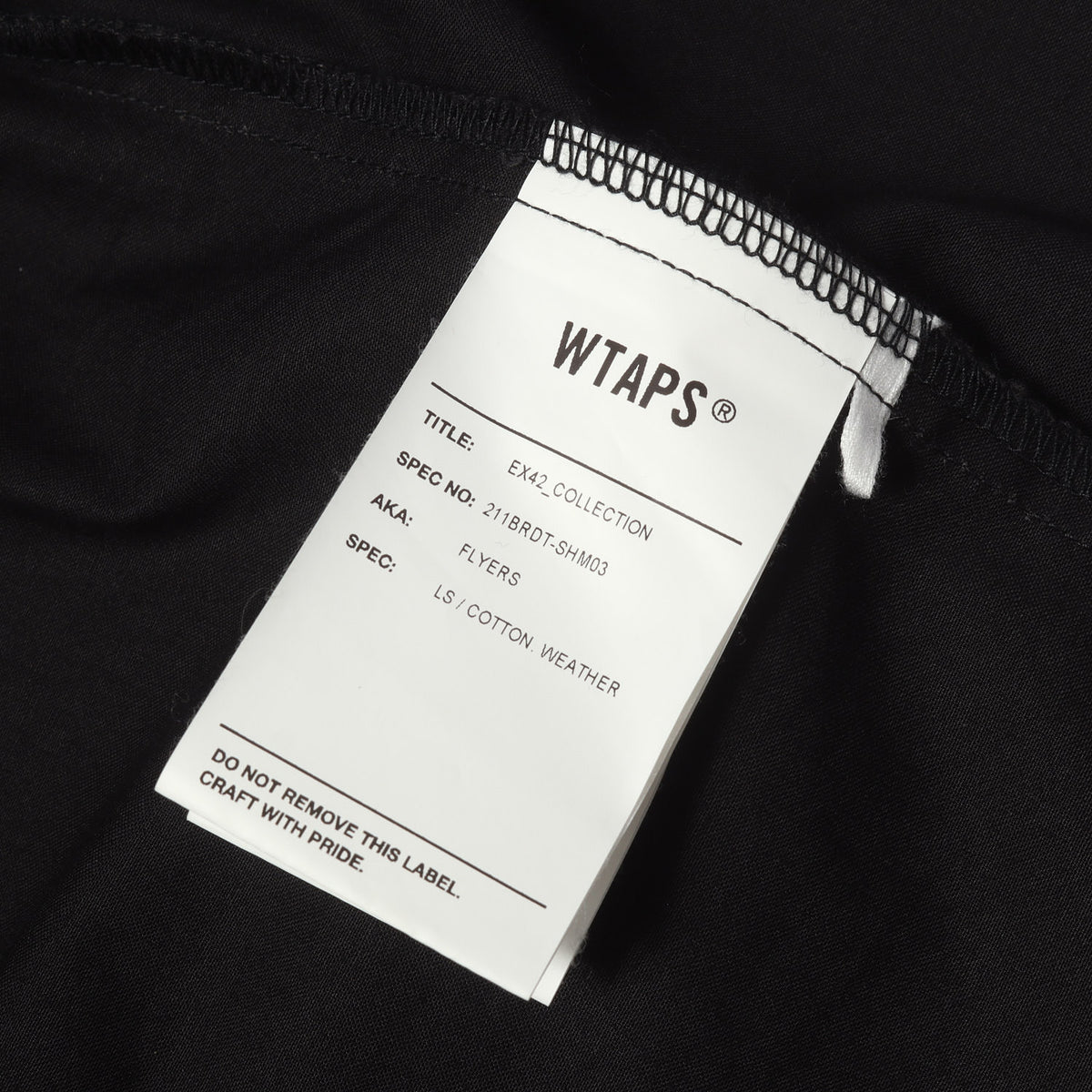 21SS フライヤーズ ヘリクルー シャツジャケット(FLYERS / LS / COTTON．WEATHER)