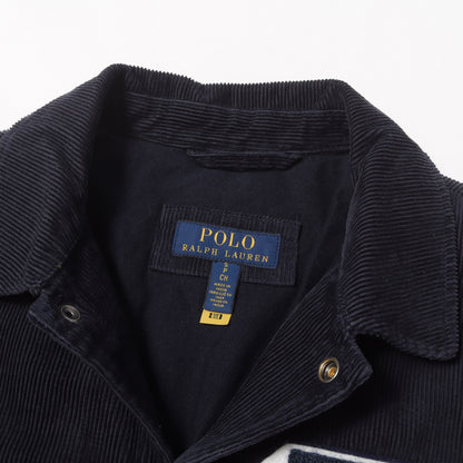 [現行モデル] 25AW Pロゴパッチ コーデュロイ レター ジャケット