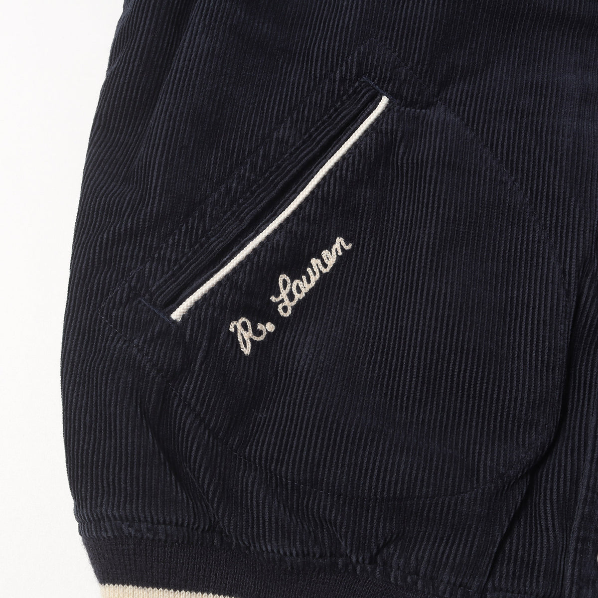 [現行モデル] 25AW Pロゴパッチ コーデュロイ レター ジャケット