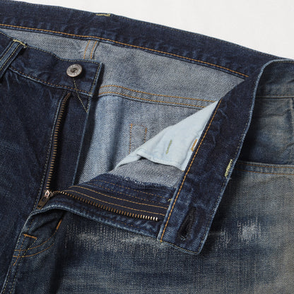 21AW ×fragment design ペンキ&ヴィンテージ加工 デニムパンツ(DAMAGE DENIM PANTS)