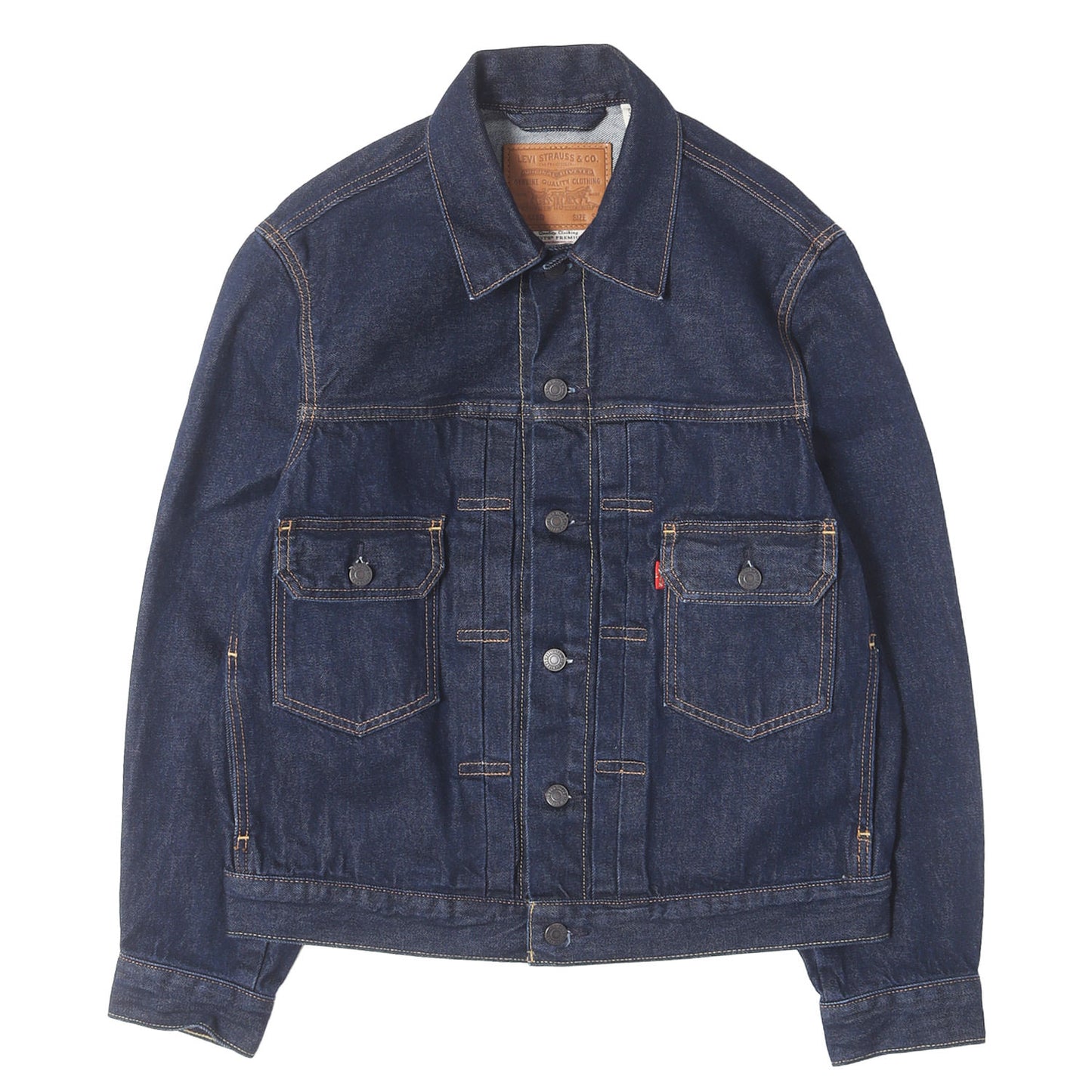 [リーバイスプレミアム] 2ndタイプ トラッカー デニムジャケット (Type II Trucker Jacket) A7632-0022