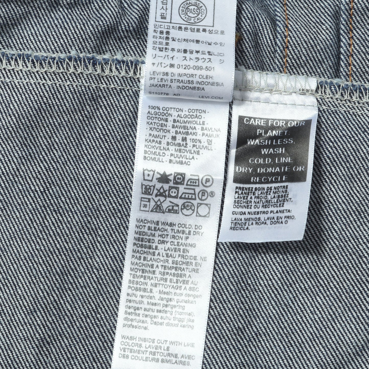 [リーバイスプレミアム] 2ndタイプ トラッカー デニムジャケット (Type II Trucker Jacket) A7632-0022