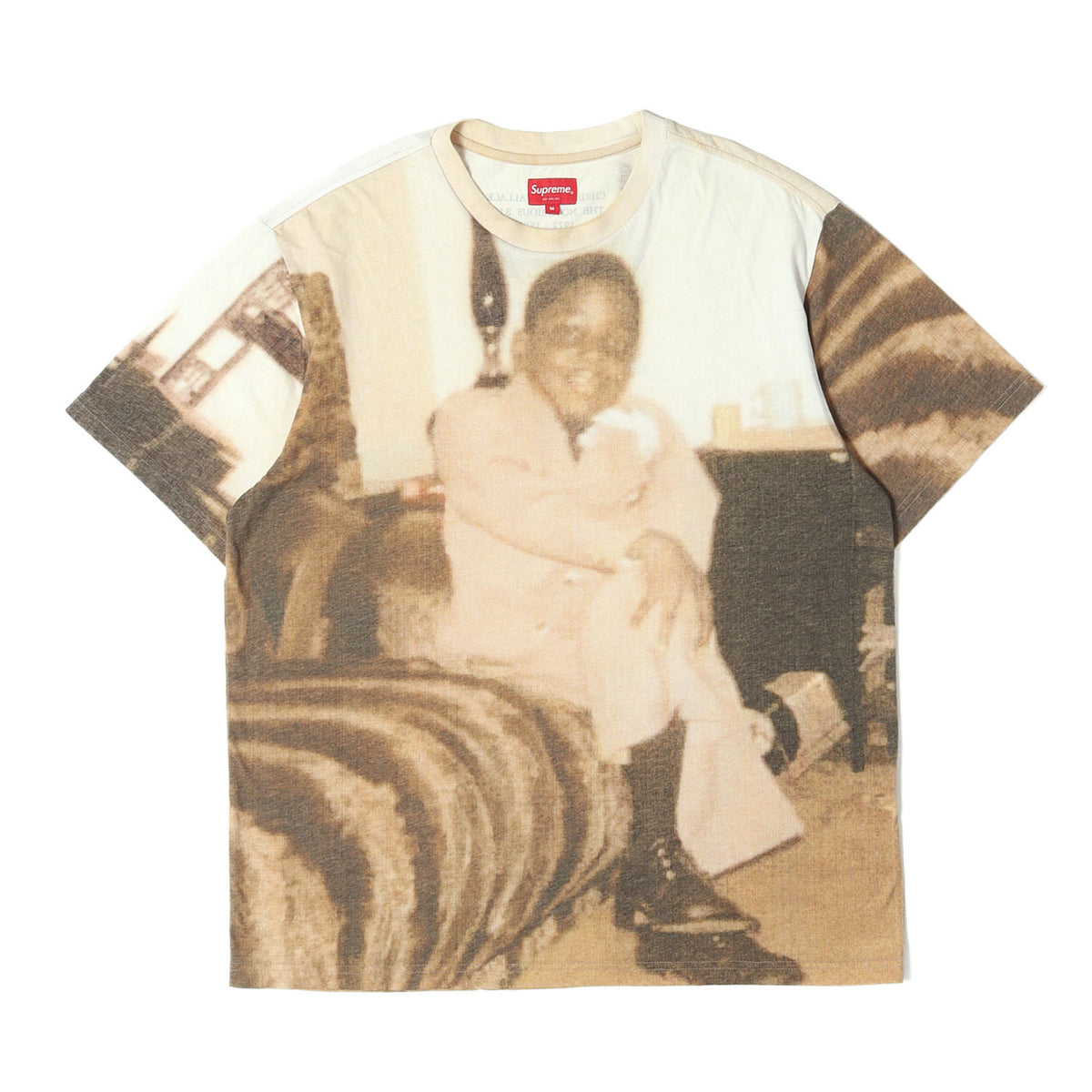 21SS ×The Notorious B.I.G. 全面プリント Tシャツ(Biggie S/S Top)