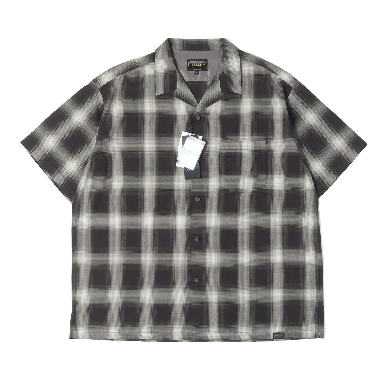 [niko and...別注] オンブレチェック オープンカラー 半袖シャツ (C/R Open Collar Shirt)