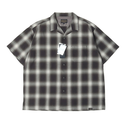 [niko and...別注] オンブレチェック オープンカラー 半袖シャツ (C/R Open Collar Shirt)