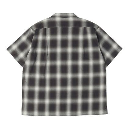[niko and...別注] オンブレチェック オープンカラー 半袖シャツ (C/R Open Collar Shirt)
