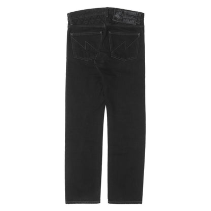 BLACK ICON ナロー ブラックデニムパンツ(B.I.RIGID / C-PT)