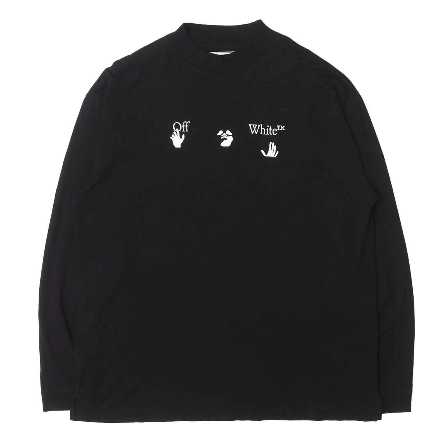 20AW オーバーサイズ モックネック ロングスリーブ Tシャツ