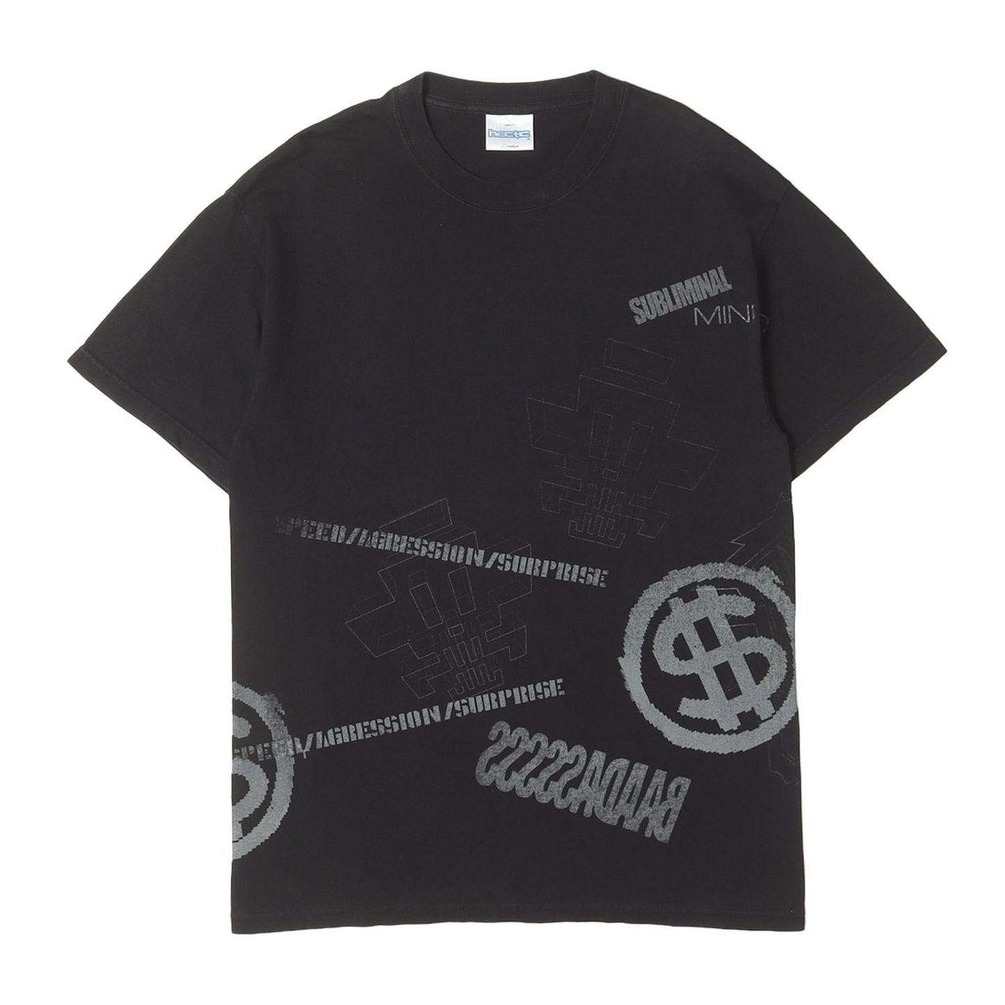 00s クレイジーロゴ クルーネック Tシャツ
