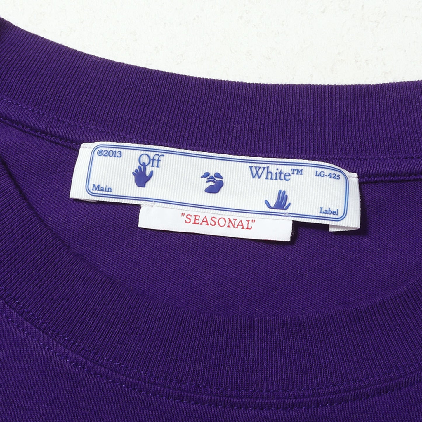 23SS フロッキープリント アロー スリム Tシャツ(OPPOSITE ARROWS SLIM T-SHIRT)
